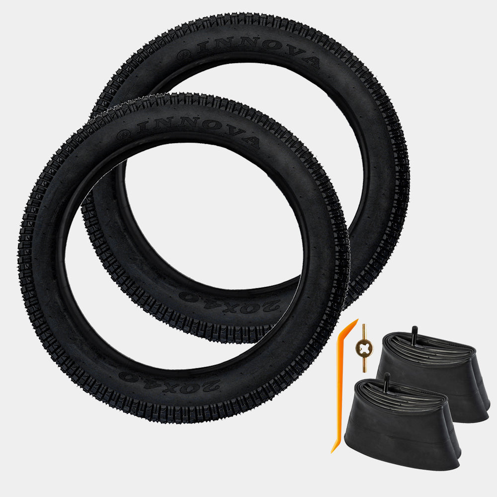 All Terrain Tires & Inner Tubes Set